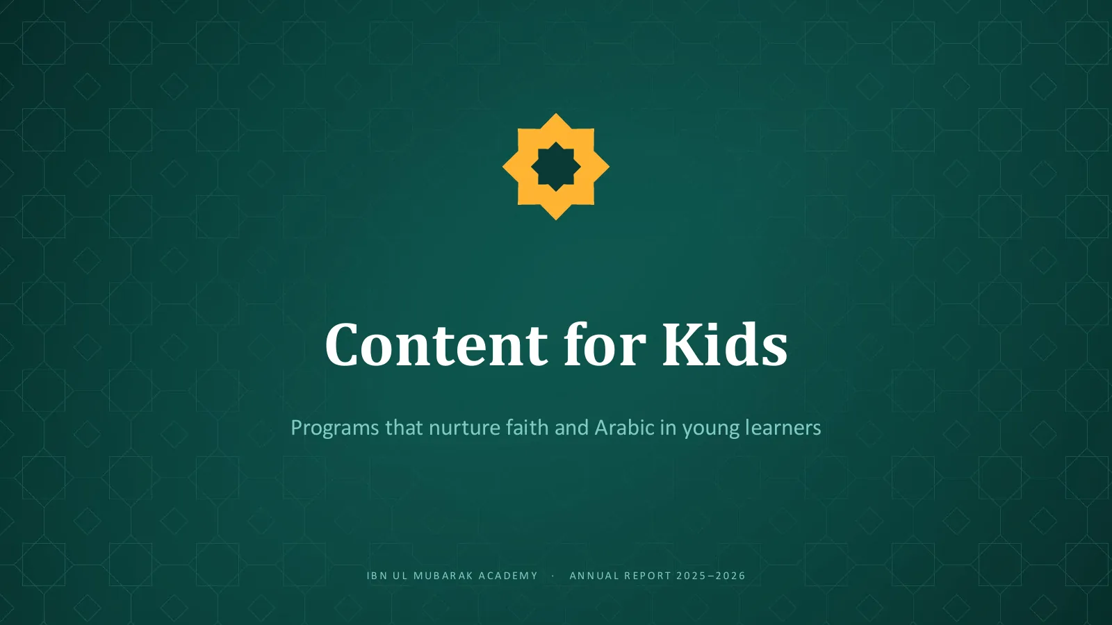 Content for kids, slide 27