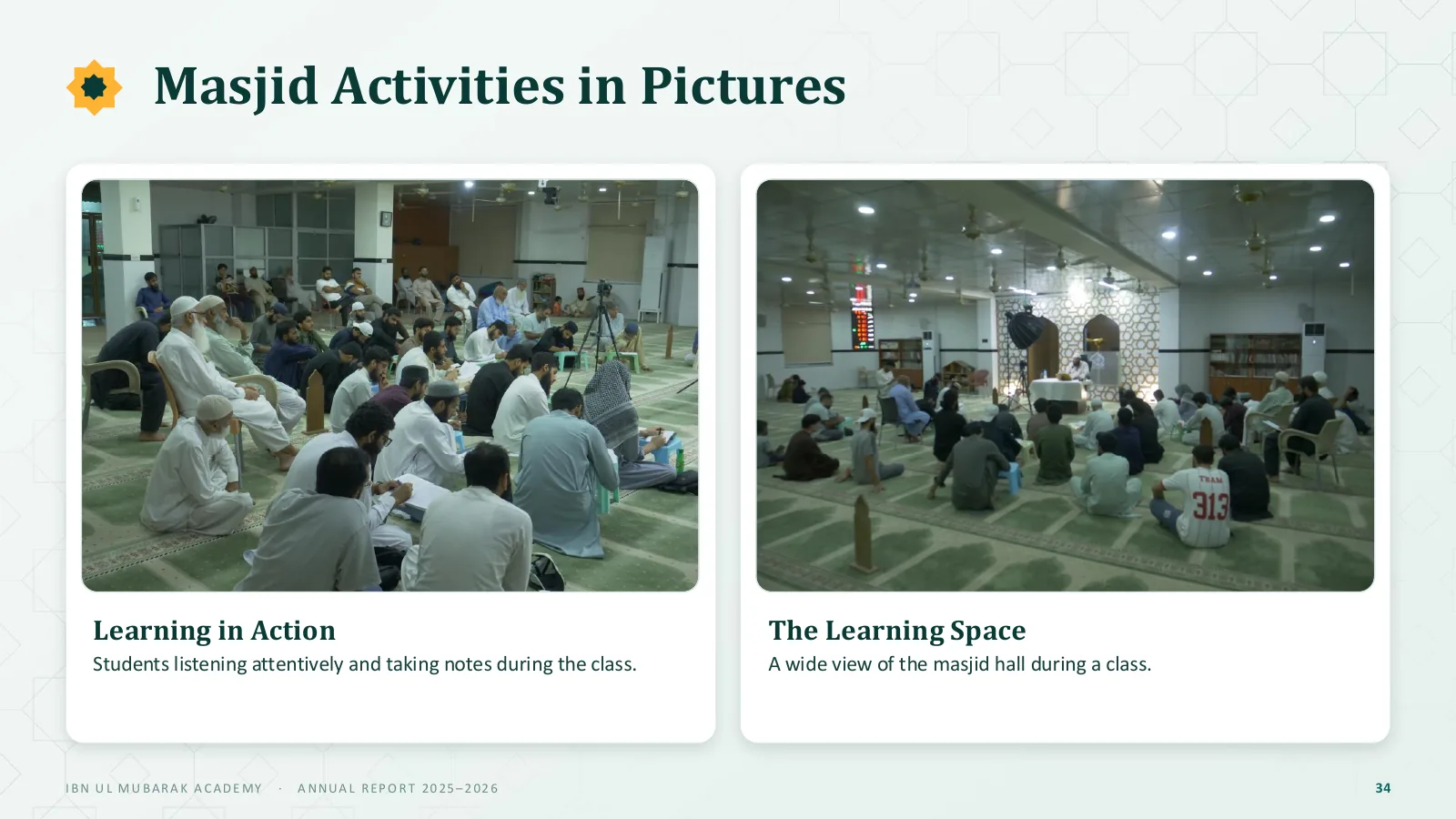 Masjid activities in pictures, slide 34